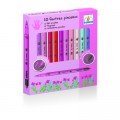 Djeco Crayons 10 Feutres pinceaux Rose