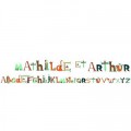 Djeco Stickers repositionnables : L'alphabet des pirates