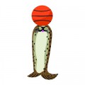 Djeco Lettre animaux en bois : I