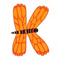 Djeco Lettre animaux en bois : K
