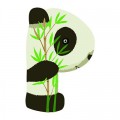 Djeco Lettre animaux en bois : P
