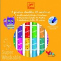 Djeco Crayons 8 feutres doubles lavables