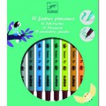 Djeco Feutres pinceaux Blister de 10 feutres pinceaux