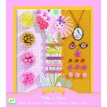 Djeco Perles Au bonheur des filles : Oh! les perles Perles et fleurs