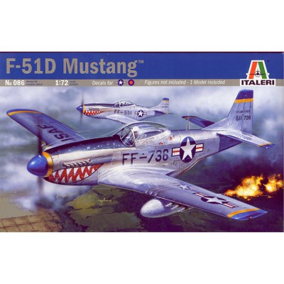 Italeri Maquette Avionâ : F-51D Mustang