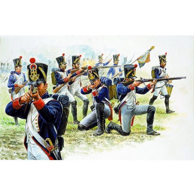 figurines guerres napolã©oniennesâ : infanterie de ligne franã§aise
