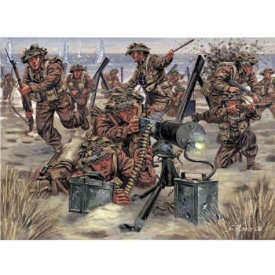 figurines 2ã¨me guerre mondiale : artillerie britannique