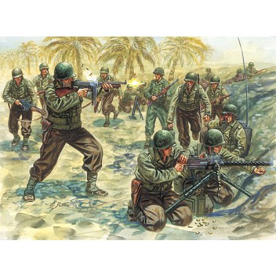 figurines 2ã¨me guerre mondiale : infanterie us