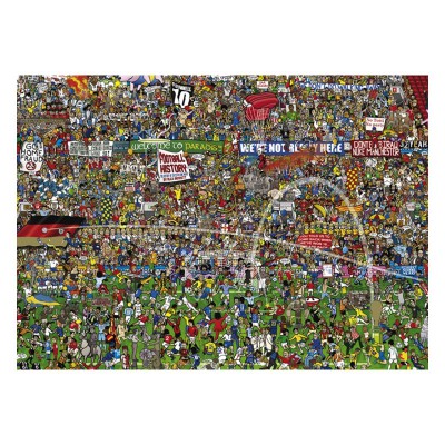 Puzzle 3000 piÃ¨ces : Histoire du Football : edition SpÃ©ciale