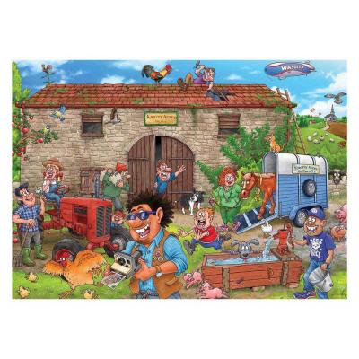 Puzzle 1000 pièces : Les moissons du bonheur - Wasgij Destiny #30 Puzzle 1000 pièces : Les moissons du bonheur - Wasgij Destiny #30