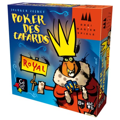 Gigamic Poker des cafards royal. Poker des cafards royal