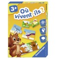 Ravensburger Puzzle duo : Où vivent-ils ?