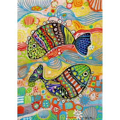 Puzzle 1000 piÃ¨ces : Poisson dansant