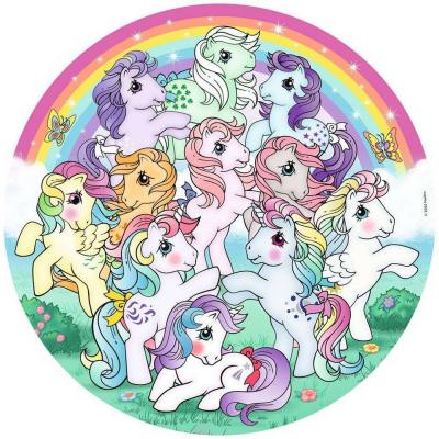 Puzzle rond 500 piÃ¨ces : My Little Pony