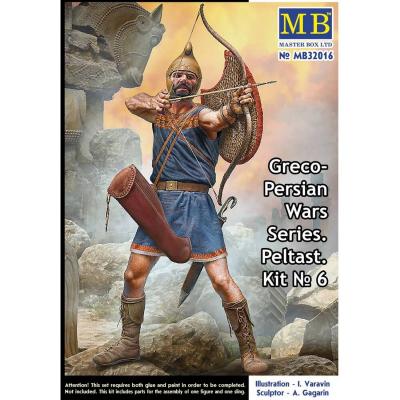 Figurines Série des guerres gréco-perses : Kit n° 6 Peltast en 1:32 Figurines Série des guerres gréco-perses : Kit n° 6 Peltast en 1:32