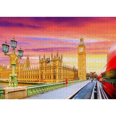 Puzzle 1000 piÃ¨ces : Le palais de Westminster, Londres