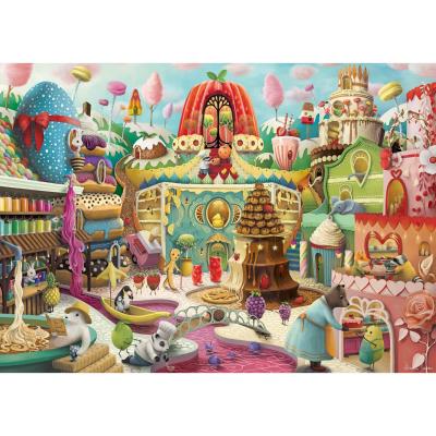 Puzzle 1000 piÃ¨ces : La rue de la douceur