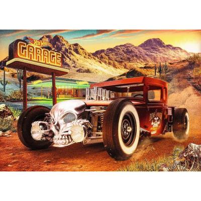 Puzzle 1000 piÃ¨ces : Hot Wheels : Bone Shaker - Mattel Hot Wheels