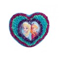 Orb Factory Set créatif La Reine de Neiges (Frozen) : Coussin en tissu numéroté Anna et Elsa