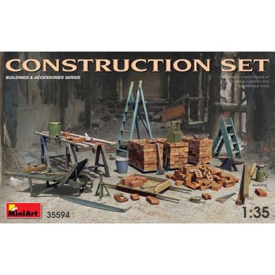 Mini Art Element De Chantier De Construction