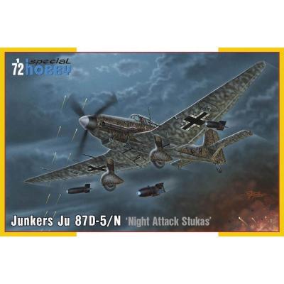 Maquette avion : Junkers Ju 87D-5/N/D-8 Stukas d'attaque nocturne Maquette avion : Junkers Ju 87D-5/N/D-8 Stukas d'attaque nocturne