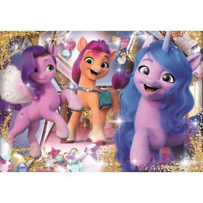 Puzzle 104 piÃ¨ces : Jewels : Mon Petit Poney (My Little Pony)