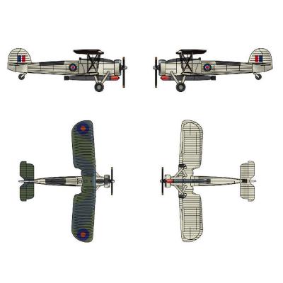 Trumpeter Maquettes Avions : Set Mini Avions Fairey Swordfish
