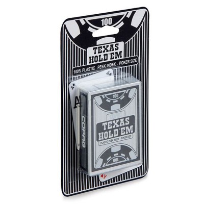 Cartamundi Jeu de Poker en plastique Texas Hold'Em Copag. Jeu de Poker en plastique Texas Hold'Em Copag