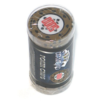 Cartamundi Gamme Poker Diamond : Rouleau de jetons Valeur 5000. Gamme Poker Diamond : Rouleau de jetons Valeur 5000