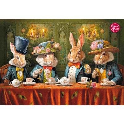 Puzzle 500 piÃ¨ces : FÃªte des Lapins Fantaisie