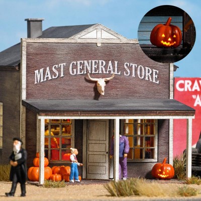 Busch Modã©Lisme Ho : Accessoires De Dã©Cor : Citrouille Au Visage Lumineux