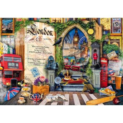 Puzzle 1000 piÃ¨ces : Souvenirs de Londres