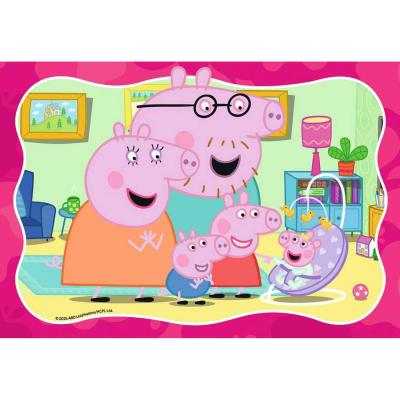 Puzzle 2 x 24 piÃ¨ces : Peppa Pig - Nouvelles aventures !