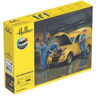 Maquette figurines - 3 mécaniciens automobile - kit 2 - 1/24 Maquette figurines - 3 mécaniciens automobile - kit 2 - 1/24
