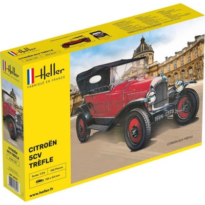 Heller Maquette Voiture : Citroã«N 5Cv Trefle