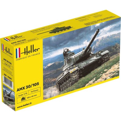 Heller Maquette Charâ : Amx 30/105