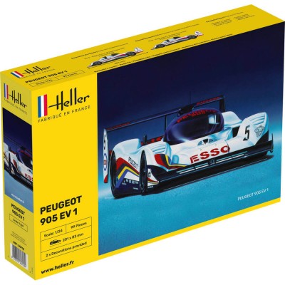 Heller Maquette Voiture : Peugeot 905 Ev 1