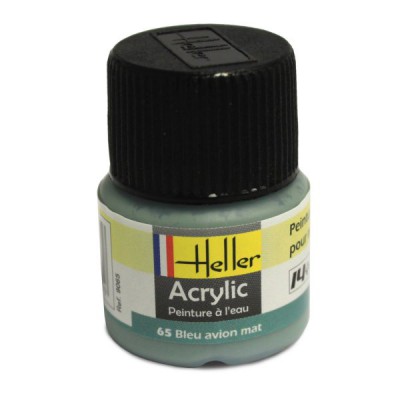 Heller Bleu 65 - Avion Mat