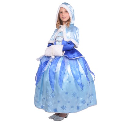 César Déguisement La Reine des Neiges (Frozen) (avec manteau) 8/
