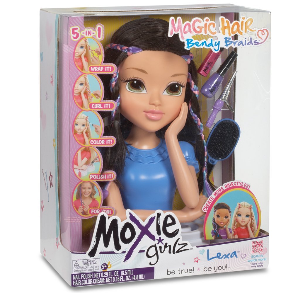 Tête à Coiffer Moxie Girls Magic Hair Lexa Jeux Et Jouets Giochi Preziosi Avenue Des Jeux