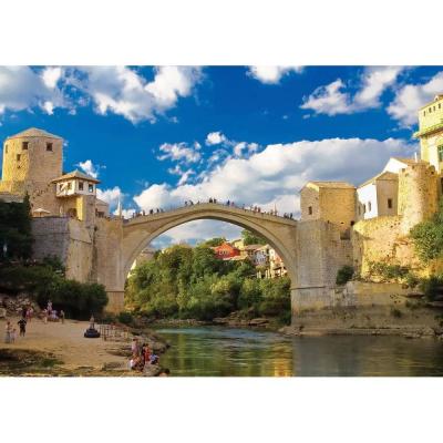Puzzle 500 piÃ¨ces : Pont de Mostar, Bosnie-HerzÃ©govine