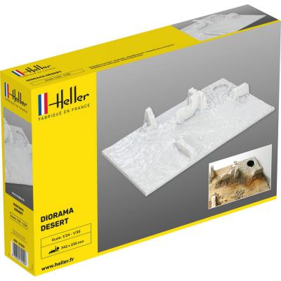Heller Accessoire Diorama : Socle Dã©Cor Dã©Sert