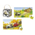Janod Puzzle 24 et 36 pièces : Lovely puzzle Le 4x4 de Jack