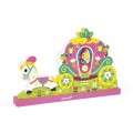 Janod Puzzle 9 pièces vertical magnétique : Princesse