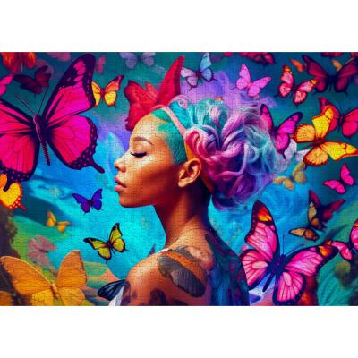 Puzzle 1000 PiÃ¨ces : Reine des Papillons