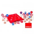 Goula Sac panneaux de signalisation en bois