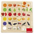 Goula Jeu éducatif Association couleurs-fruits