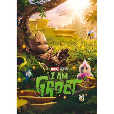 Puzzle 1000 piÃ¨ces Premium Plus : Groot / Marvel Les Gardiens de la Galaxie