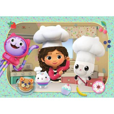 Puzzle GÃ©ant 24 piÃ¨ces : Gabby's dollhouse : La cuisine de Gabby