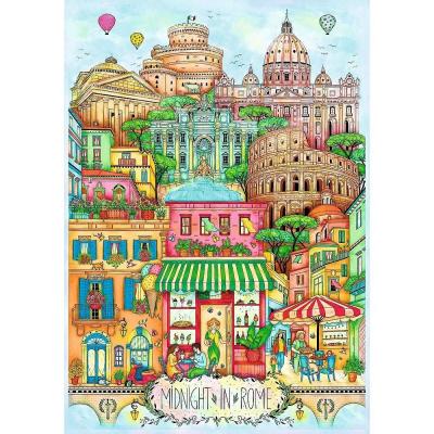 Puzzle 1000 piÃ¨ces : Minuit Ã&nbsp; Rome